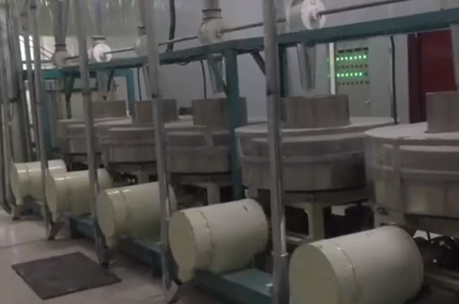 石磨流水線機(jī)組